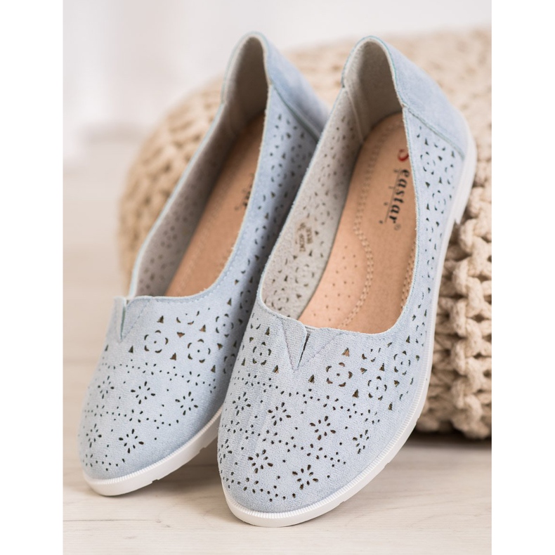 Seastar Slip-on Openwork Shoes blue 1