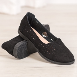 Seastar Slip-on Openwork Shoes black 1
