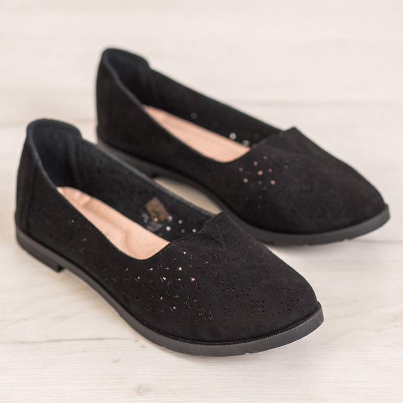 Seastar Slip-on Openwork Shoes black 2