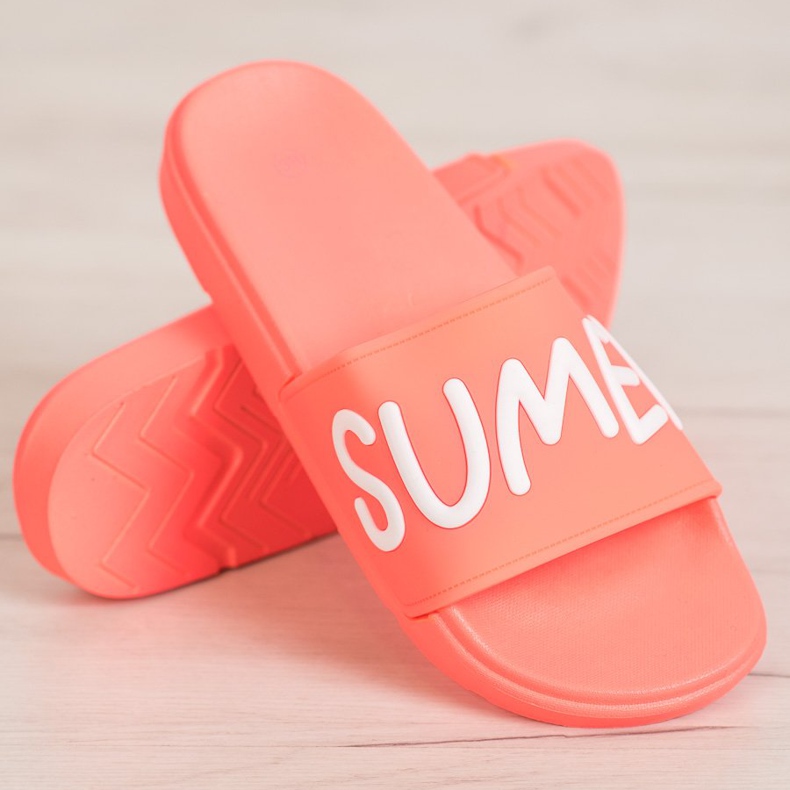 SHELOVET Rubber Slippers pink 1