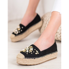 Seastar Espadrilles With Ornaments black 2