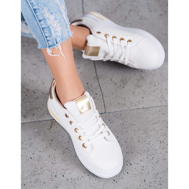 SHELOVET Fashionable Sports Shoes white 1 SHELOVET Fashionable Sports Shoes white 1