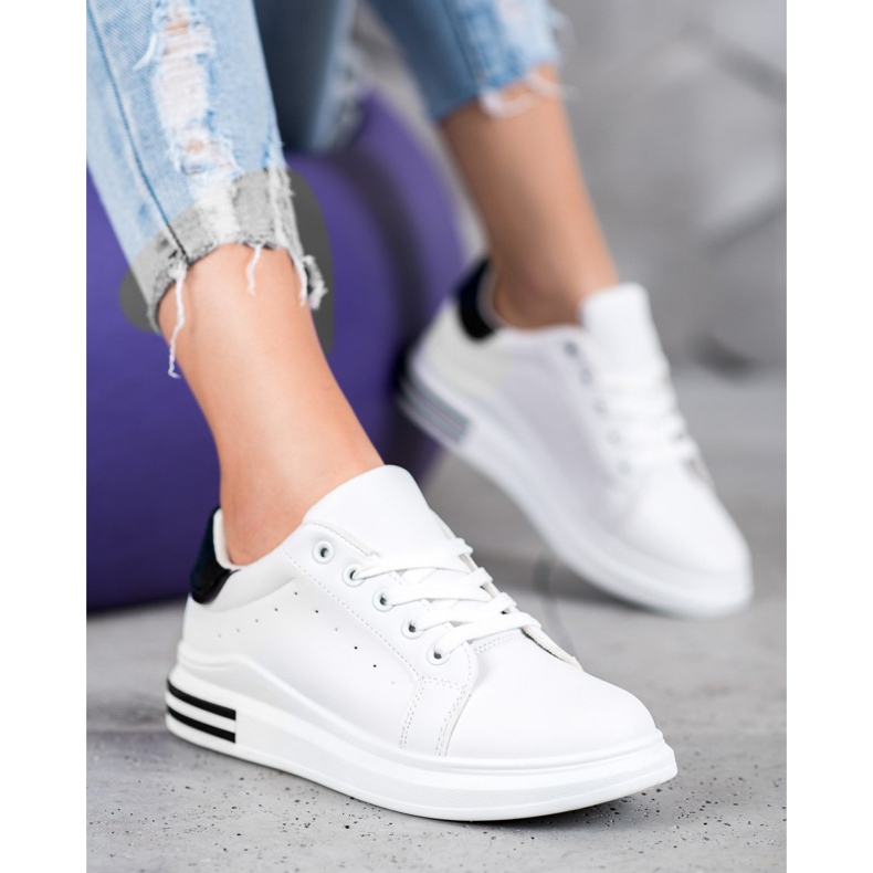 Diamantique Fashionable Sports Shoes white 1 Diamantique Fashionable Sports Shoes white 1