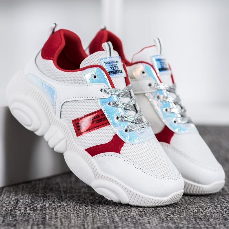 SHELOVET Comfortable Sports Shoes white 1