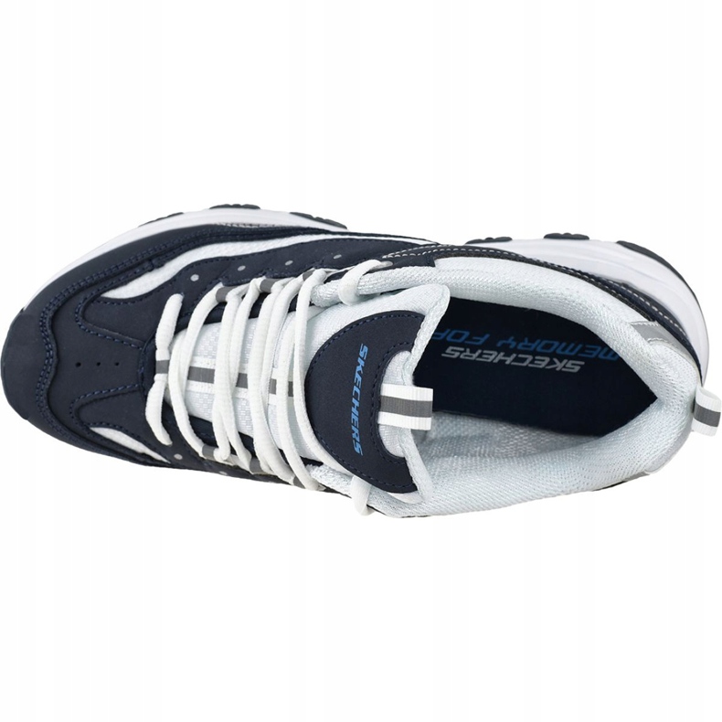 Skechers I-Conik W 88888250-NVBL white navy blue 2 Skechers I-Conik W 88888250-NVBL white navy blue 2