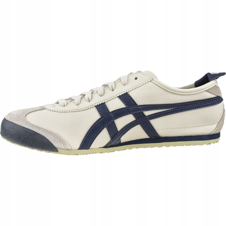 Asics Onitsuka Tiger Mexico 66 U DL408-1659 shoes beige navy blue 1