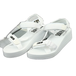 Textile sandals Big Star 274A351 white 3