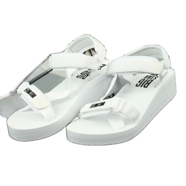 Textile sandals Big Star 274A351 white 3 Textile sandals Big Star 274A351 white 3