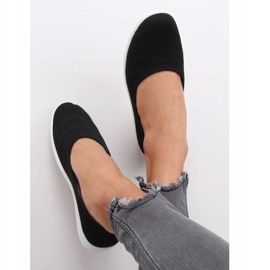 IC03 Black mesh ballerinas 1