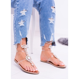 Cheap Lu Boo Shoes Elegant Gold Sandals Rhinestones Nomire multicolored yellow 1