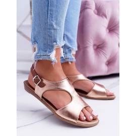 Light golden Kongito sandals 1 Light golden Kongito sandals 1