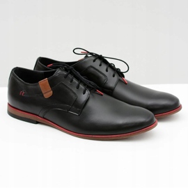 Bednarek Polish Shoes Men's Brogues Bednarek Elegant Leather Black Nikolas 1