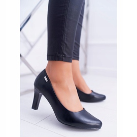 Women's pumps Sergio Leone Matte Black Orsola 1