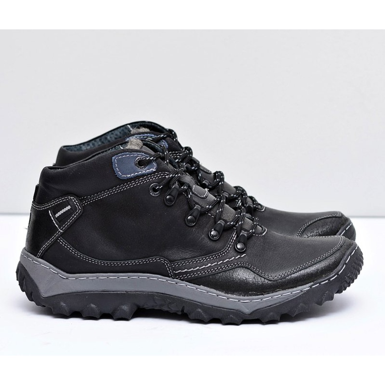 Mateos Men's Trekking Black Warmed Shoes Etemor 2