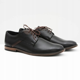Bednarek Polish Shoes Men's Brogues Bednarek Elegant Leather Black Edgardo 1