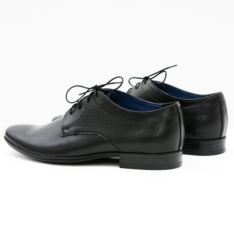 Gejms Classic Men's Leather Formal Shoes Ercole black 2