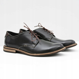 Bednarek Polish Shoes Elegant Men's Black Feliciano shoes 1 Bednarek Polish Shoes Elegant Men's Black Feliciano shoes 1