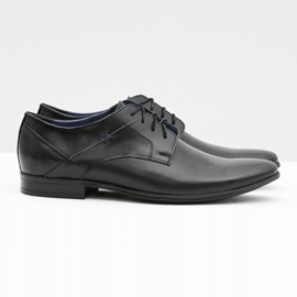 Gejms Elegant Black Gaspare Polish Leather shoes 2