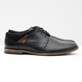 Gejms Men's Black Luca Leather shoes 1