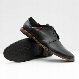 Gejms Men's Black Luca Leather shoes 2