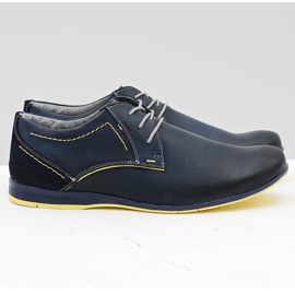 Gino Tuzzi Navy Blue Men's Casual Badoo shoes 2