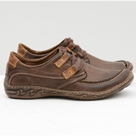 KOMODO Leather Men's Brown Shoes Elton 2 KOMODO Leather Men's Brown Shoes Elton 2