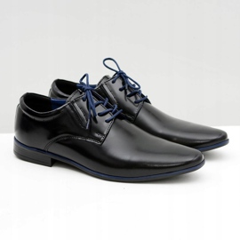 Mateos Marcello Black Men's Formal Shoes 1