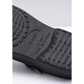 Flameshoes Men's Flip Flops Sandals Black 2