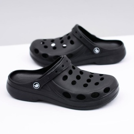 Flameshoes Men's Flip Flops Sandals Black 1