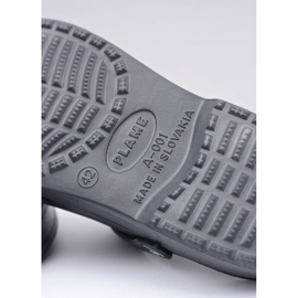 Flameshoes Men's Flip Flops Sandals Gray grey 2
