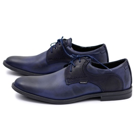 Polbut Classic Men's Navy Blue Martel Shoes 1 Polbut Classic Men's Navy Blue Martel Shoes 1