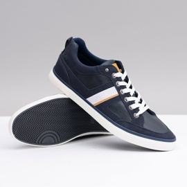 Navy Blue Men's Sports Sneakers Tony 2