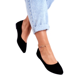 PS1 Black Women's Ballerinas Suede Bueno 2