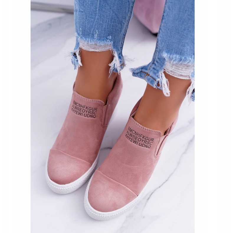 Women's Snekers Sneakers Lu Boo Slip-on Pink Kaori 1