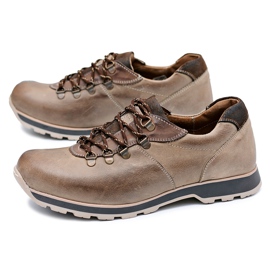 KOMODO Men's Brogues Brown Outdoor Ivar 1