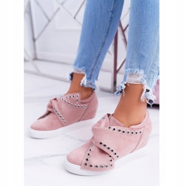 Women's sneakers Wedges Lu Boo Pink Margo 1 Women's sneakers Wedges Lu Boo Pink Margo 1