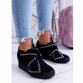 Women's sneakers Wedges Lu Boo Black Margo 2