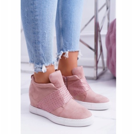 Women's Sneakers Pink Lu Boo Sequins PinkSugar 1