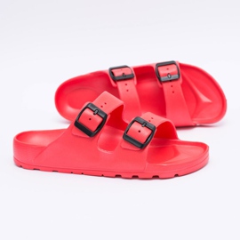 Flameshoes Women's Light Slippers Garden Red 2