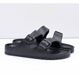 Flameshoes Men's Black Garden Light Slippers 1 Flameshoes Men's Black Garden Light Slippers 1