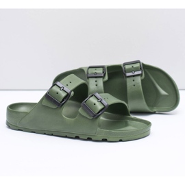 Flameshoes Men's Olive Garden Light Slippers green 2