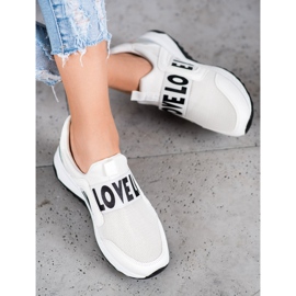 Seastar Slipons On The Love Platform white 1