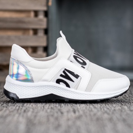 Seastar Slipons On The Love Platform white 2