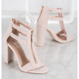 Seastar Sandals With A Zipper brown 1