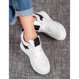 Renda Eco Leather Sneakers white 1