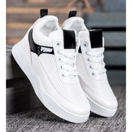Renda Eco Leather Sneakers white 2