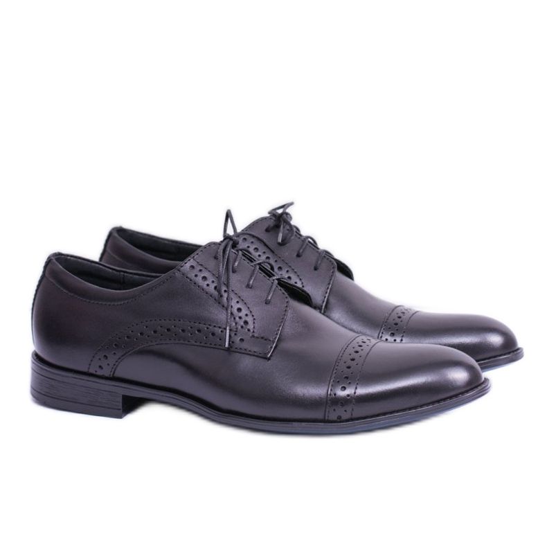 Iguana Formal Men's Leather Shoes Gerard Black 1