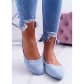 SEA Blue Women's Ballerinas Suede Bueno 2