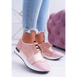 Lu Boo Women's Pink Sport Shoes Madoni 1