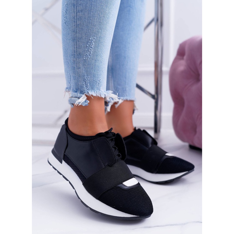 Lu Boo Women's Black Sport Shoes Madoni 1 Lu Boo Women's Black Sport Shoes Madoni 1